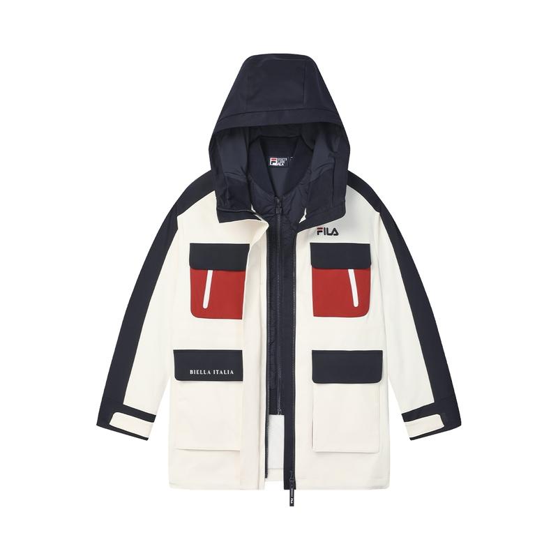 

New FILA Jacket Women s Fresh Ivory F11W449702FIV 160/80A/S