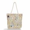 Multifunctional Animal Printed Thick Rope Shoulder Beach Bag Casual Large Capacity Handbag 7599