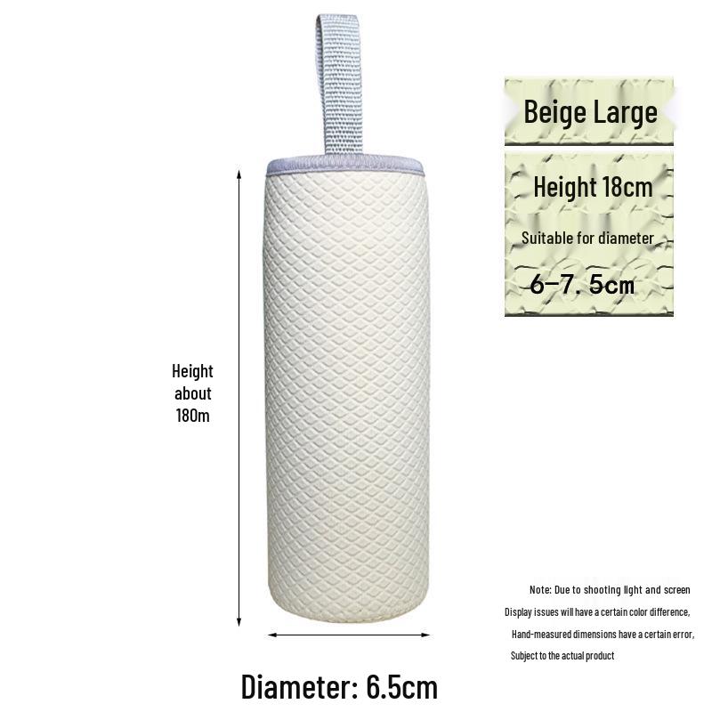 Univerzální ruční izolovaný protiskluzový embosovaný skleněný návlek na kelímek pro tepelnou izolaci a ochranu