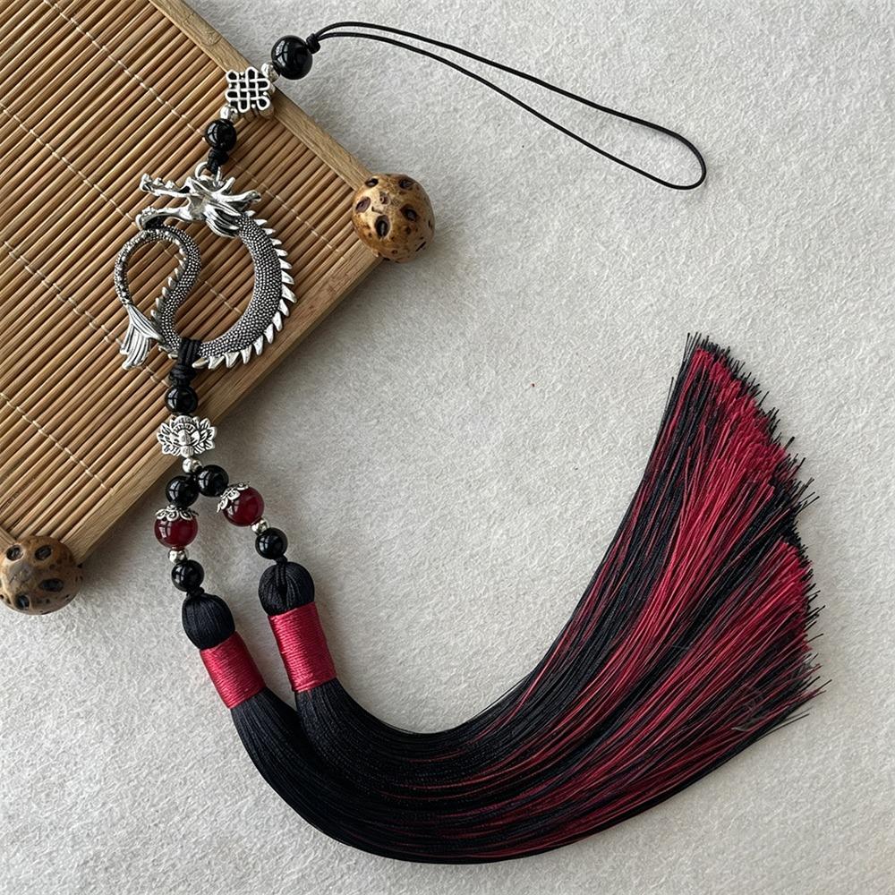 Drop Style Ancient Fan Pendant DIY Tassel Ornament Flute Pendant New Hanging Ornament