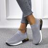 New sports fly-woven socks shoes elastic cloth large size women's shoes