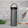 18oz Stainless Steel Space Kettle Handle Lid Thermos Bottle Outdoor Sports Kettle Double-layer Vacuum Bottle Thermos Cup