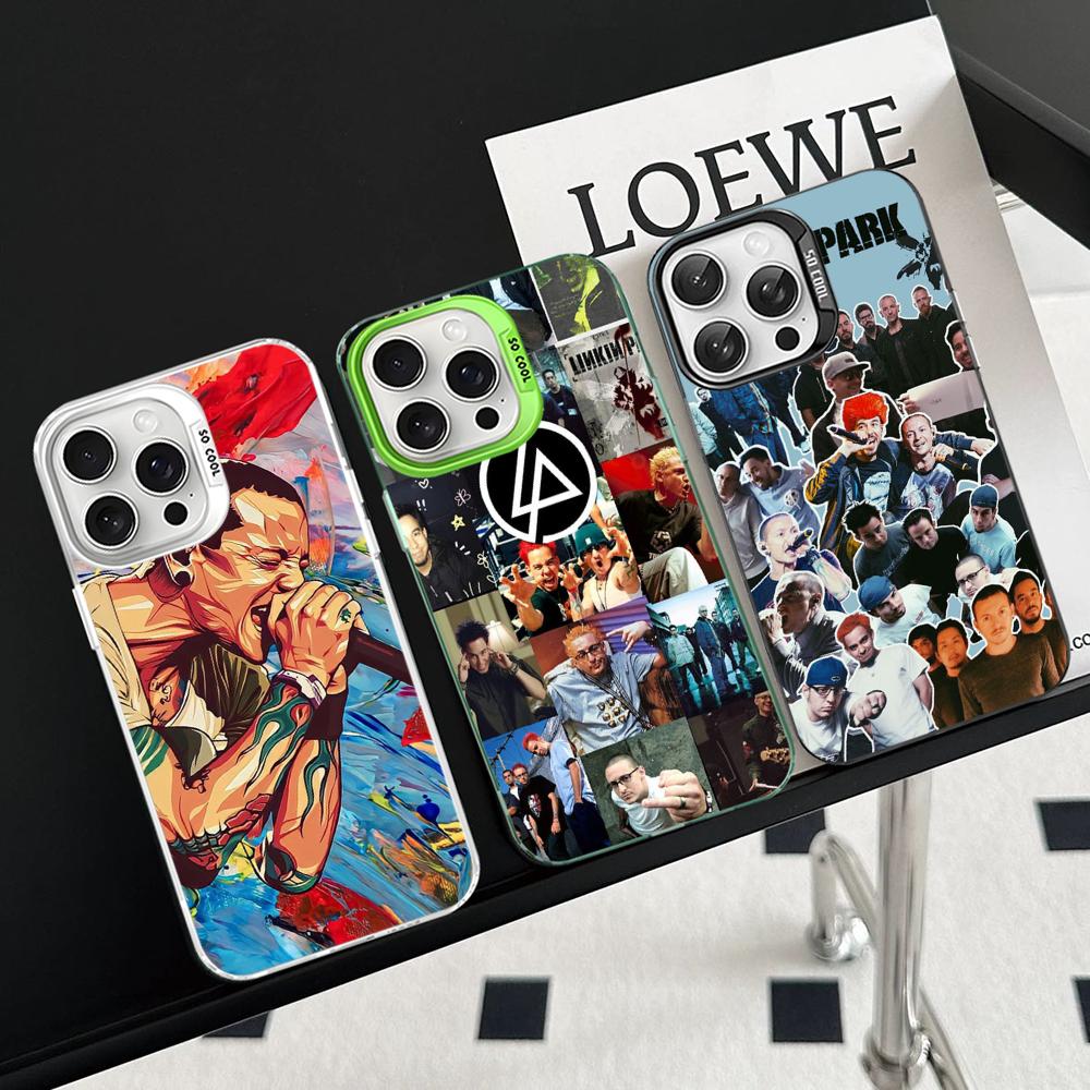 L-Linkin Meteora P-Park Phone Case For IPhone 16 15 14 13 12 11 Pro Max X XR XSMAX 8 7 Plus Matte Shockproof Back Cover
