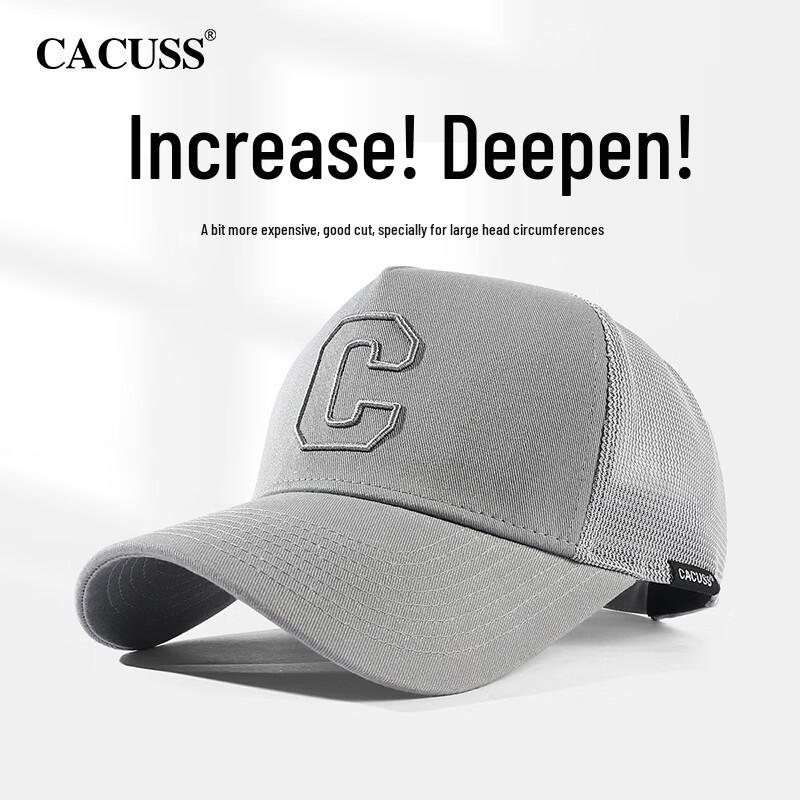 CACUSS Men s Embroidered Mesh Baseball Cap L Adjustable (59-61cm)