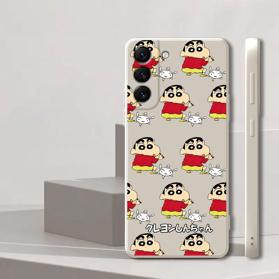 Crayon Cartoon Shin-chan Case for Samsung Galaxy A53 A03 A04 A71 A73 A05 A02s A50 A56 A20s A30s A06 Phone Cover