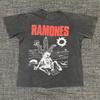 Ramones Loco Life T-Shirt Tops Tees Men's Women's Black Cotton For Men Women All Sizes