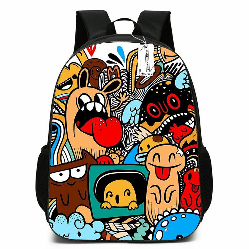 Garten Of Banban Garden Cartoon Anime School Bag Children'S Backpack Backpack