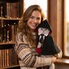 Small Pet Hooded Cape Costume for Cats and Dogs Halloween Academy Party Role Play Outfit