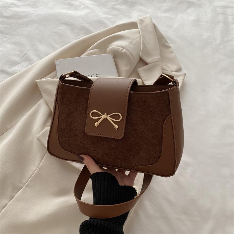 Fashion saddle bag women's summer new simple niche underarm bag popular versatile single shoulder oblique span bag