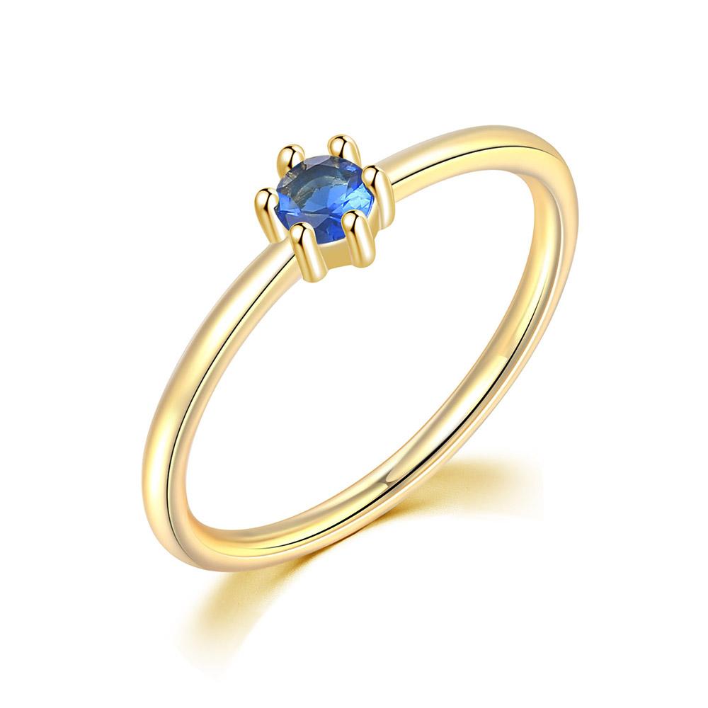 Thin Dainty Stacking Rings For Women Elegant Mini 3 Color Crystal Zircon Tiny Eternity Stacking Ring Fashion Jewelry KCR065 5