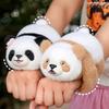 Simulation Slap Bracelet Series Soft Plush Doll Slap Bracelet Panda Plush Wrist Band  Christmas Toy
