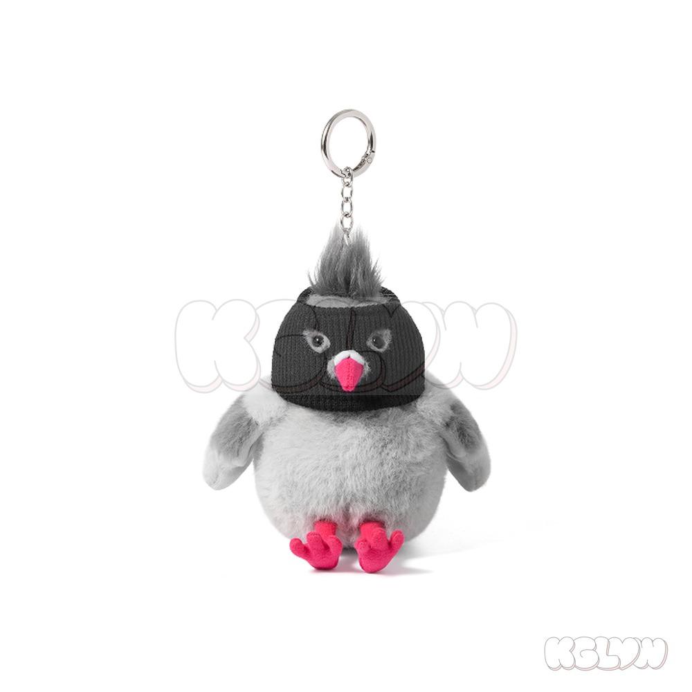 ILLIT X KATSEYE X LE SSERAFIM Pigeon Plush Keyring Official K-POP Goods
