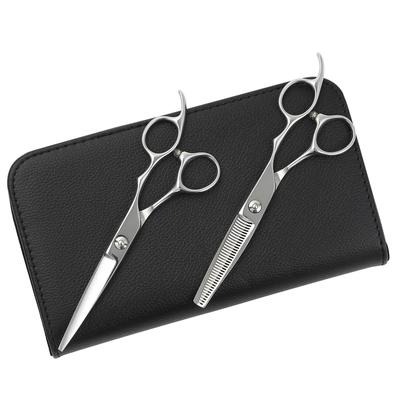 A Japanese Scissors Scissors Thinning No Set of Thinning Scissors and Hairdresser Forged Finish DEEDS, Manufacturer, DP-02, 2-piece Set, Scissors,