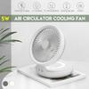 New Mini Portable Air Cooling Fan Circulator Air Cooler USB Charging Air Conditioner Home Office Desktops Wall Mounted Fan
