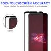 AGC Gehärtetes Glasfolie für Asus ROG Phone 6 5G, Vollklebend Vollabdeckend Bruchsicher Schwarzer Rand Displayschutz