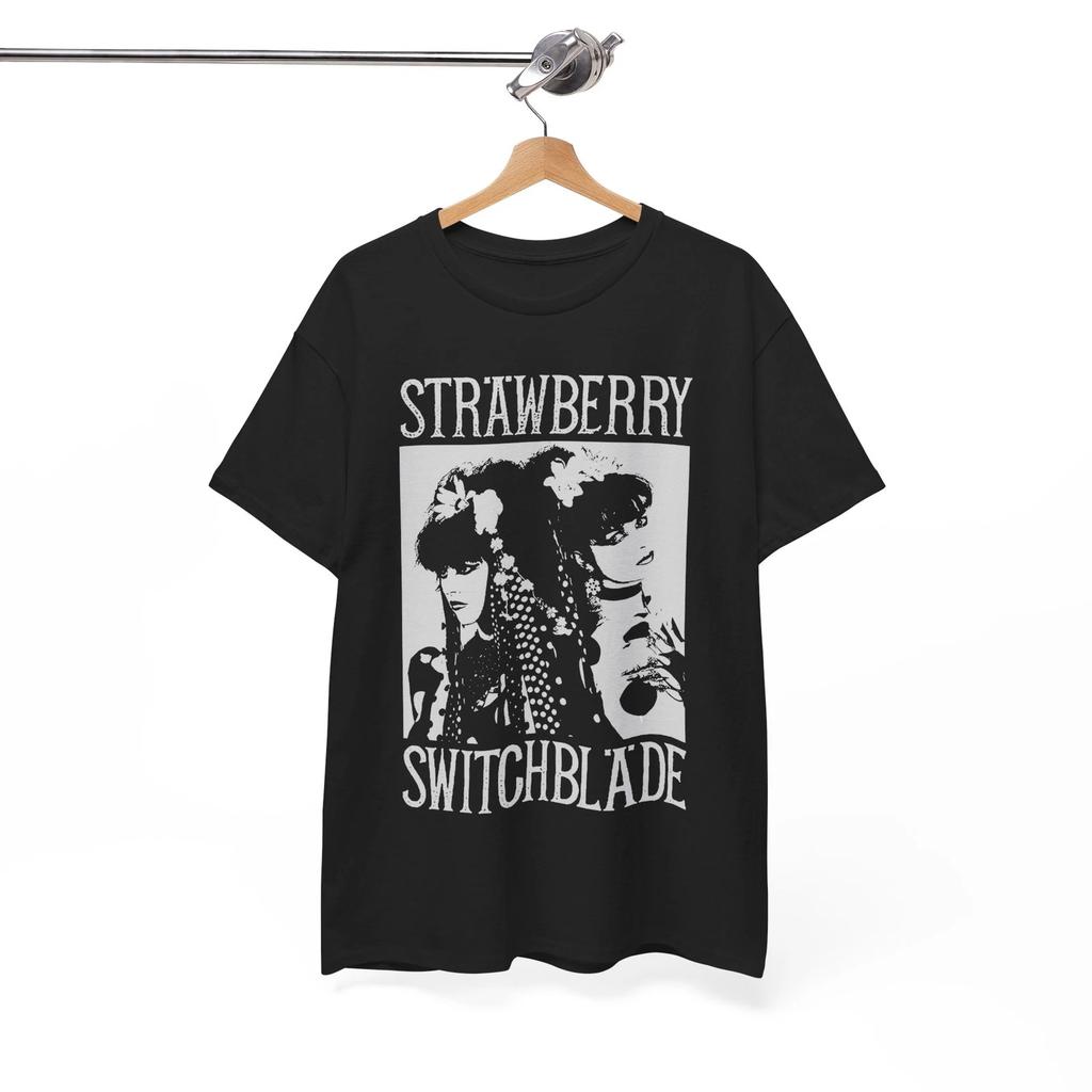 Tricou Strawberry Switchblade, Bauhaus, Siouxsie and the Banshees, Rose McDowall