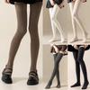 Winter Thigh High Socks For Women 100cm Lengthened JK Lolita Stockings Solid Color Over The Knee Stocks Slim Velvet Thigh Socks