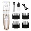 Professional USB Rechargeable Dog Hair Clippers Silent 4-in-1 Electric Pet Grooming Tool Pets Shaver Dog Grooming