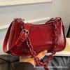 Premium Texture Small Bag Women's 2025 Summer New Popular Versatile Underarm Bag Fashionable Foreign Style Shoulder Messenger Bag