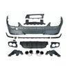 Rear Diffuser with Exhaust Pipes for Mercedes GLC43 AMG Coupe