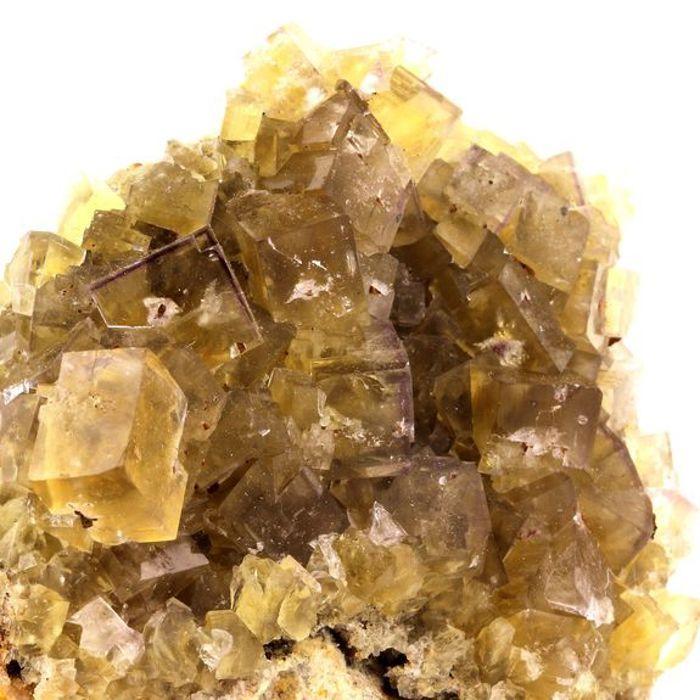 Pierres et Minéraux. Fluorite. 1074.0 ct. Valzergues, Aveyron, Occitanie, France..