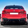 Quad Exhaust Tips for BMW 5 Series: Upgrade F10/F18 To New M5 Style with Square Outlets