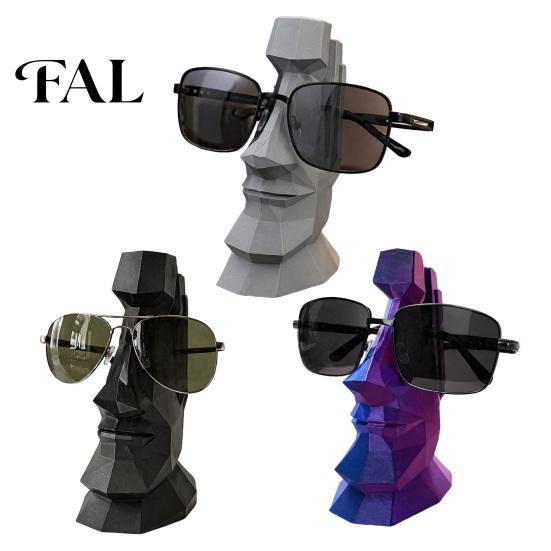 Gift for Glasses Collector Hand Carved Eyeglass Holder, 3D Printed Nose Shaped Stand, Unique Modern Office Decoration Decorative Display Rack,