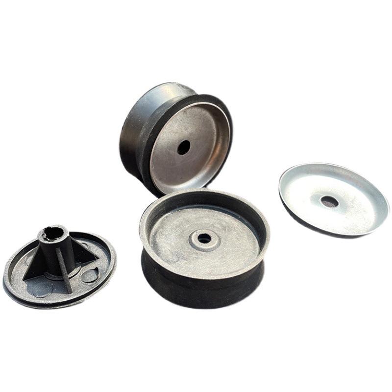 Universal Grease Gun Spare Parts Set: Leather Cup, Oil Seal, Rubber Ring, Iron Sheet, Plastic Parts