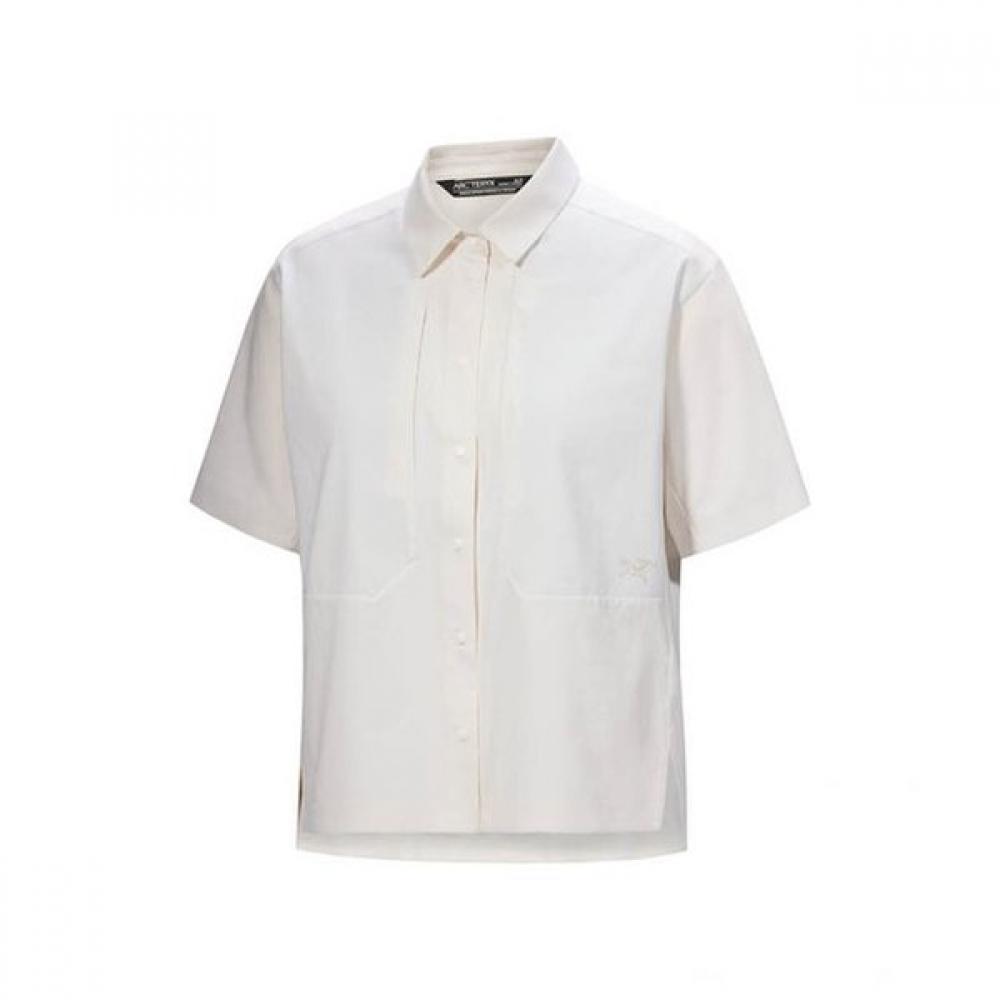 Arc Teryx Sima Shirt Ss Women Atpsw09498 Arctic Silk LG Free