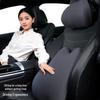 Memory Foam Lumbar and Neck Support Car Cushion Set
