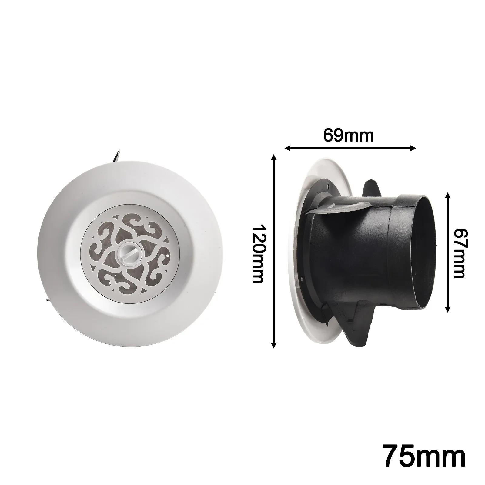 

Application Air Ventilation Cover Proper Ventilation Round Air Vent Grille ABS Fresh Grille Note Package Content