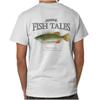 Gill McFinns Chattahoochee Bass River Fish Womens or Mens Crewneck T Shirt Tee