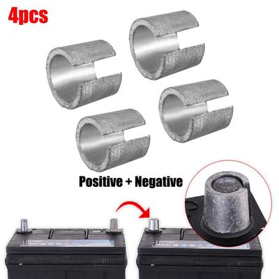 Adapter Batteriepoladapter 0,1" 2 Paar Metall