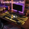 Pittsburgh Penguins Customized Name Text Mouse Pad, Large Desk Mouse Mat Personalized Home Office Present