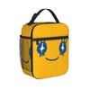 Tamagotchi Lunch Bag For Women  Print Travel Lunch Box Fashion Portable Insulated Oxford Cooler Bag