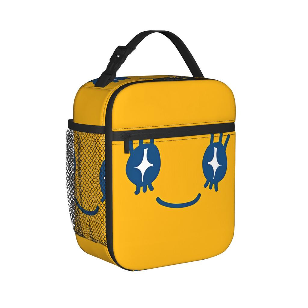 Tamagotchi Lunch Bag For Women Print Travel Lunch Box Fashion Portable Insulated Oxford Cooler Bag