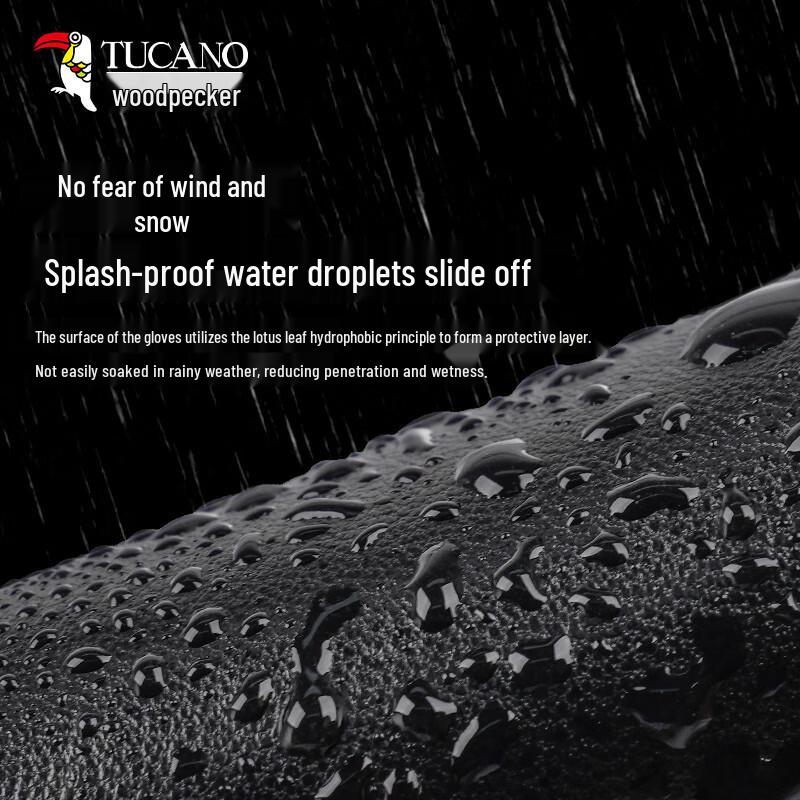 Woodpecker Women's Genuine Sheepskin Winter Gloves