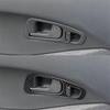 2Pcs Carbon Fiber Interior Door Handle Cover Trim For Honda Civic 2-Door
