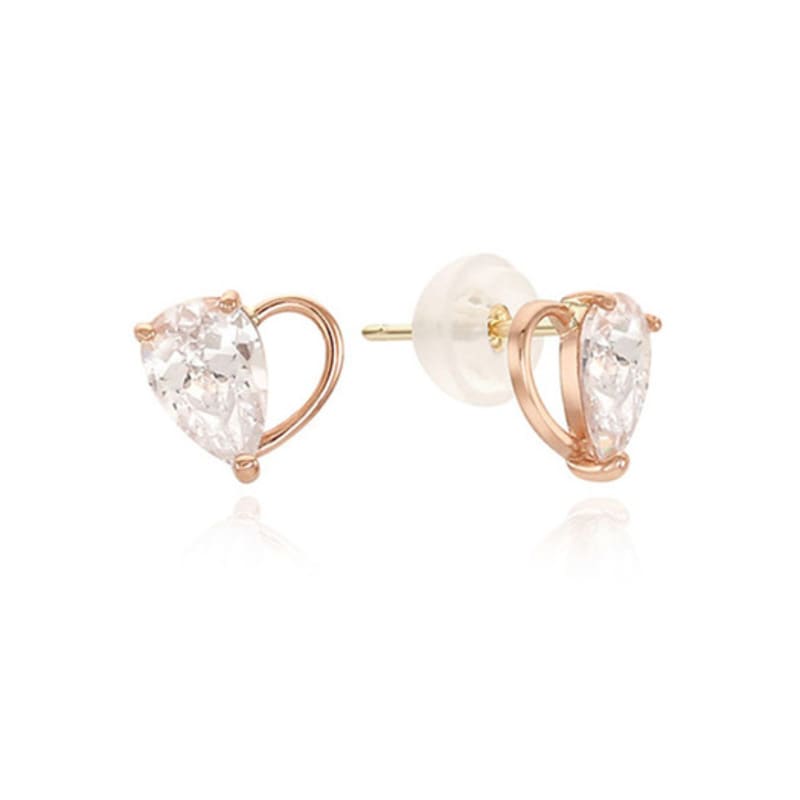 

Tirr Lirr 14K Pink Gold Eternity Earrings TESK4P00016M single type