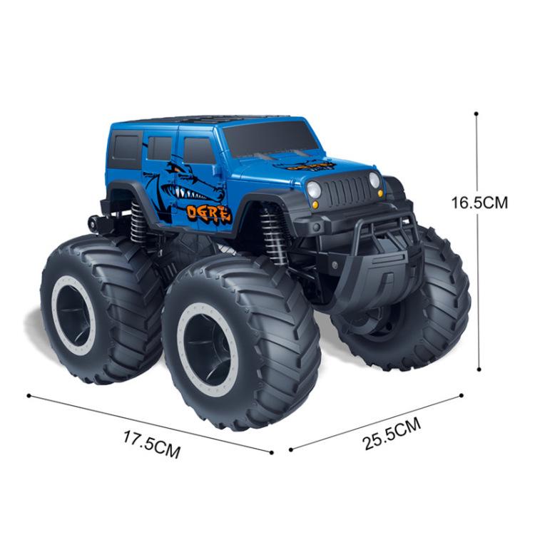 IQ0EM Amphibious Off-Road Stunt RC Car: High-Speed Big Foot, Drifting Climber