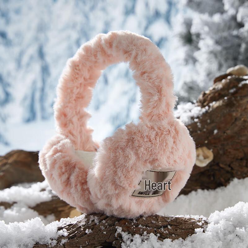 Милые складные плюшевые зимние наушники