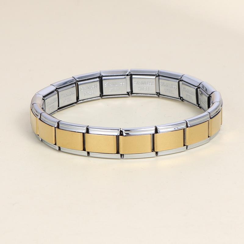 European Italian Style Modular Bracelet for Men and Women - Fashionable and Creative Accessory