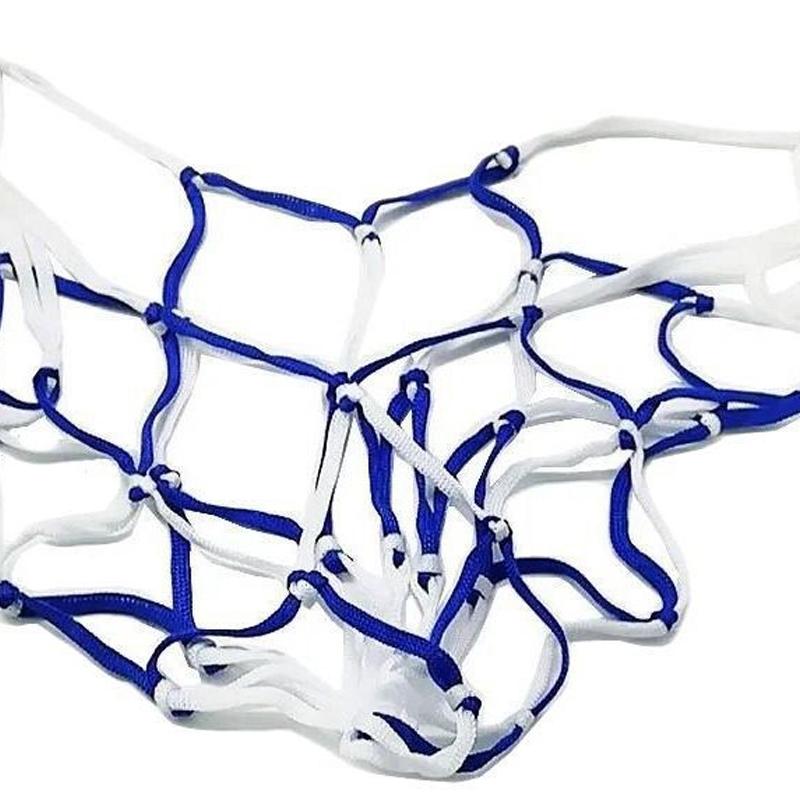 Portable Nylon Ball Carry Net Bag Sturdy Thick Rope for School Basketball Soccer Training Competition