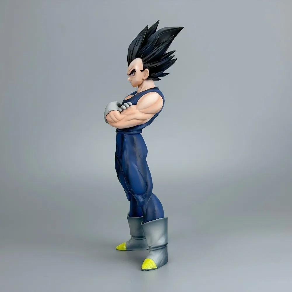27.5cm Animation Dragon Sphere Z Vegeta Figure WDH Vegeta Action Figures Polyvinyl Chloride Statue Tabletop Ornamen Collector Miniature Playthings