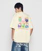 ACME DE LA VIE Sleeping Line Friends Short Sleeve T-Shirt