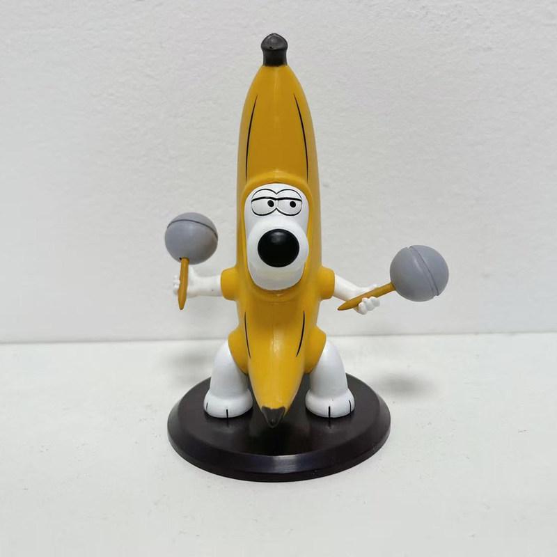 Family Guy Banana Brian Stewie Figurine Model Anime Peripherals Desktop Case Decoration Trendy Toy For Adult Anime Fans