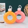 350Ml Cute Donut Kids Water Bottle Leak-Proof Travel Cup Children Anti Fall Transparent Drinking Bottle Sports Water Bottle