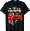 NEUES LIMITIERTES 1950er Vintage Rockabilly Swing 50er Sock Hop Doo Wop Rocker T-Shirt