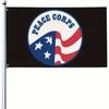 1pc Multi-size Optional Peace Corps Flag for Interior Home Decor, Durable Garden Breeze Banner Signs, Outdoor Decor, Yard Decor, Garden Decor, Patriot