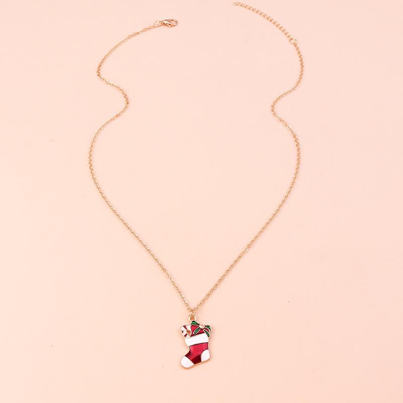 Christmas Bestseller Necklace: Santa Claus, Christmas Tree, and Snowman Sweater Chain